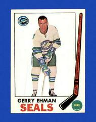 Gerry Ehman Hockey Cards 1969 Topps Prices