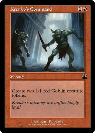 Krenko's Command [Retro Frame Foil] #336 Magic Ravnica Remastered