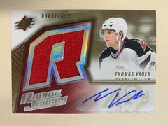 Thomas Vanek [Signed Jersey] #177 Hockey Cards 2005 SPx Prices