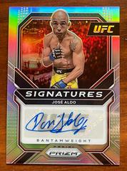 Jose Aldo [Silver] #SG-JAD Ufc Cards 2021 Panini Prizm UFC Signatures Prices