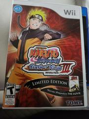 Naruto Shippuden Clash of Ninja Revolution 3 [Limited Edition] Wii Prices