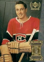 Jean Beliveau #6 Hockey Cards 1999 Upper Deck Century Legends Prices