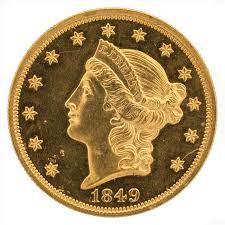 1849 Coins Liberty Head Gold Double Eagle Prices