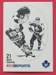 Borje Salming Hockey Cards 1986 Kraft Drawings Prices