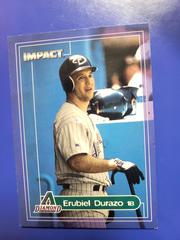 Erubiel Durazo #40 Baseball Cards 2000 Fleer Impact Prices