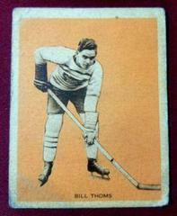 Bill Thoms Hockey Cards 1933 Hamilton Gum Prices