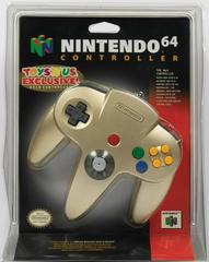 Nintendo 64 Gold Toys R' Us Blister Pak Controller | Gold Controller Nintendo 64