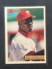 Wes Chamberlin #456 Baseball Cards 1993 Bowman Prices