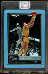 Jerry West [Blue] Basketball Cards 2020 Panini One and One Prices