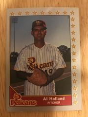 Al Holland #26 Baseball Cards 1990 Pacific Senior League Prices