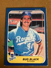 Bud Black #4 Baseball Cards 1986 Fleer Prices