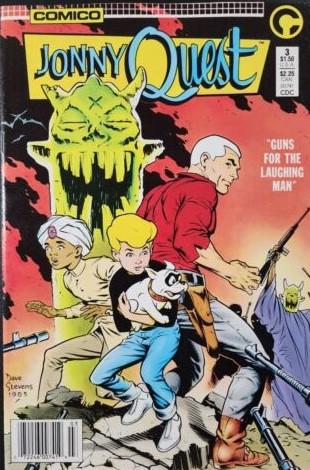 Jonny Quest [Newsstand] #3 (1986) Comic Books Jonny Quest