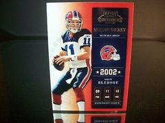 Drew Bledsoe Football Cards 2002 Playoff Contenders Prices