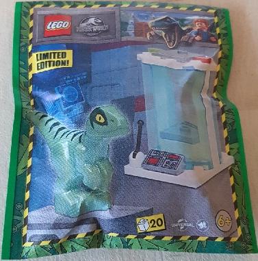 Raptor with Incubator #122327 LEGO Jurassic World