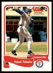 Rafael Palmeiro #336 Baseball Cards 2004 Fleer Tradition Prices