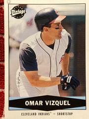 Omar Vizquel #287 Baseball Cards 2004 Upper Deck Vintage Prices