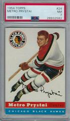 Metro Prystai #24 Hockey Cards 1954 Topps Prices