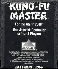 Kung-Fu Master - Cartridge | Kung-Fu Master Atari 7800