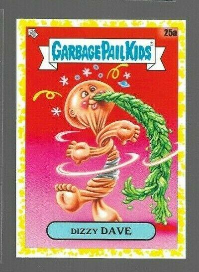 Dizzy DAVE [Yellow] #25a Prices | Garbage Pail Kids 35th Anniversary ...