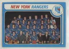 Rangers Team #254 Hockey Cards 1979 Topps Prices