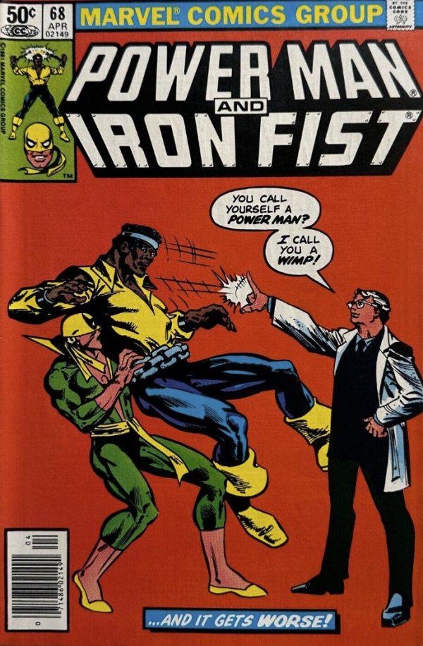 Power Man and Iron Fist [Newsstand] #68 (1981) Comic Books Power Man and Iron Fist