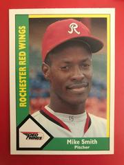 Mike Smith Baseball Cards 1990 CMC Rochester Red Wings Prices