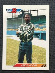Vince Moore #443 Baseball Cards 1992 Bowman Prices