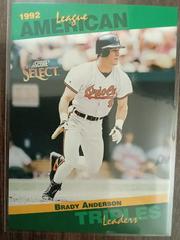 Brady Anderson Baseball Cards 1993 Score Select Stat Leaders Prices