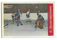 Olmstead Beats Chadwick Hockey Cards 1957 Parkhurst Prices