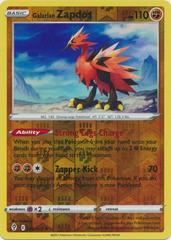 Galarian Zapdos [Reverse Holo] #82 Pokemon Evolving Skies Prices