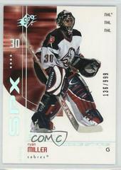 Ryan Miller Hockey Cards 2002 SPx Prices