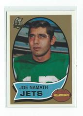 Joe Namath Football Cards 1996 Topps Namath Reprint Prices