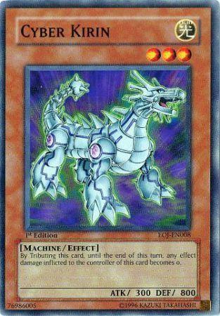 Cyber Kirin [1st Edition] EOJ-EN008 YuGiOh Enemy of Justice