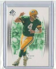 Brett Favre #4 Football Cards 2003 SP Authentic Prices