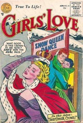 Girls' Love Stories #34 (1955) Comic Books Girls' Love Stories