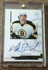 Mark Stuart [Autograph] Hockey Cards 2006 SP Authentic Prices
