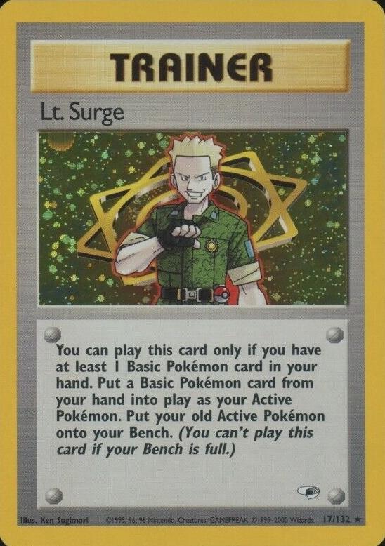 Lt. Surge #17 Pokemon Gym Heroes