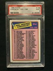 Checklist 100-198 #198 Hockey Cards 1988 Topps Prices