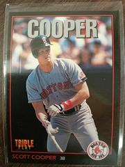 Scott Cooper #25 Baseball Cards 1993 Panini Donruss Triple Play Prices