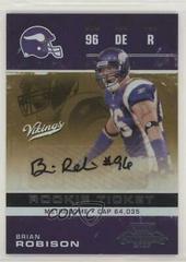 Brian Robison [Autograph] Football Cards 2007 Playoff Contenders Prices