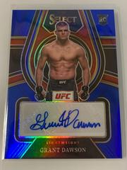 Grant Dawson [Blue] #RS-GDW Ufc Cards 2022 Panini Select UFC Rookie Signatures Prices