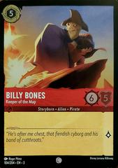 Billy Bones - Keeper of the Map [Foil] #104 Lorcana Into the Inklands Prices