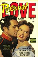 Personal Love #25 (1954) Comic Books Personal Love Prices