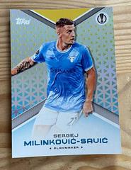 Sergej Milinkovic Savic Soccer Cards 2022 Topps Curated Jack Grealish Platinum UEFA Club Competitions Prices