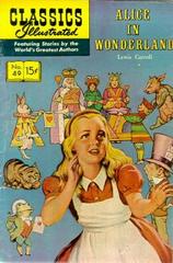 Alice in Wonderland #49 (1960) Comic Books Classics Illustrated Prices