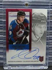 Nathan MacKinnon [Rookie Ticket Signature Patch] Hockey Cards 2013 Panini Contenders Prices