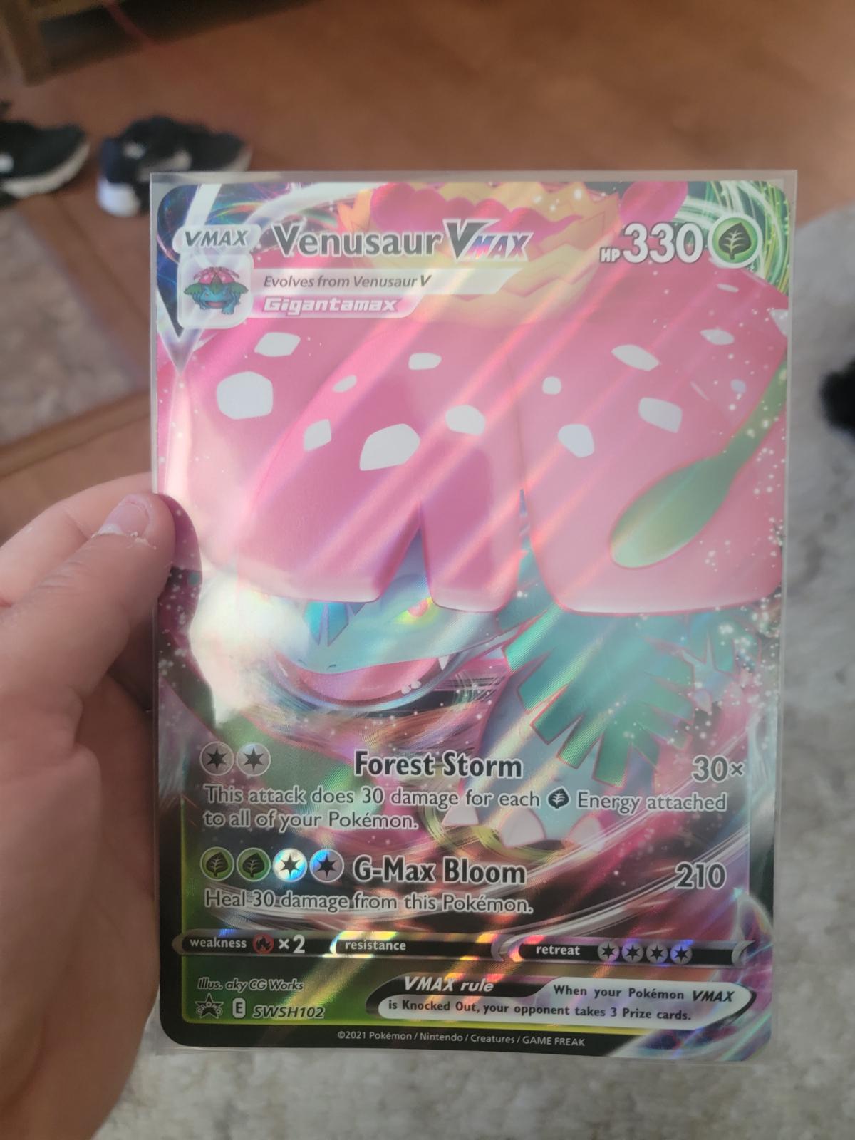 Venusaur VMax [Jumbo] #SWSH102 Pokemon Promo