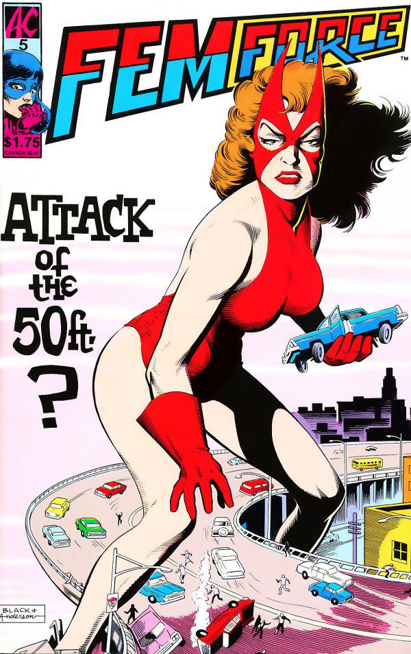 Femforce #5 (1986) Comic Books Femforce