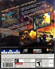 Back Cover | Jak X: Combat Racing Playstation 4