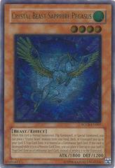 Crystal Beast Sapphire Pegasus [Ultimate Rare] YuGiOh Force of the Breaker Prices